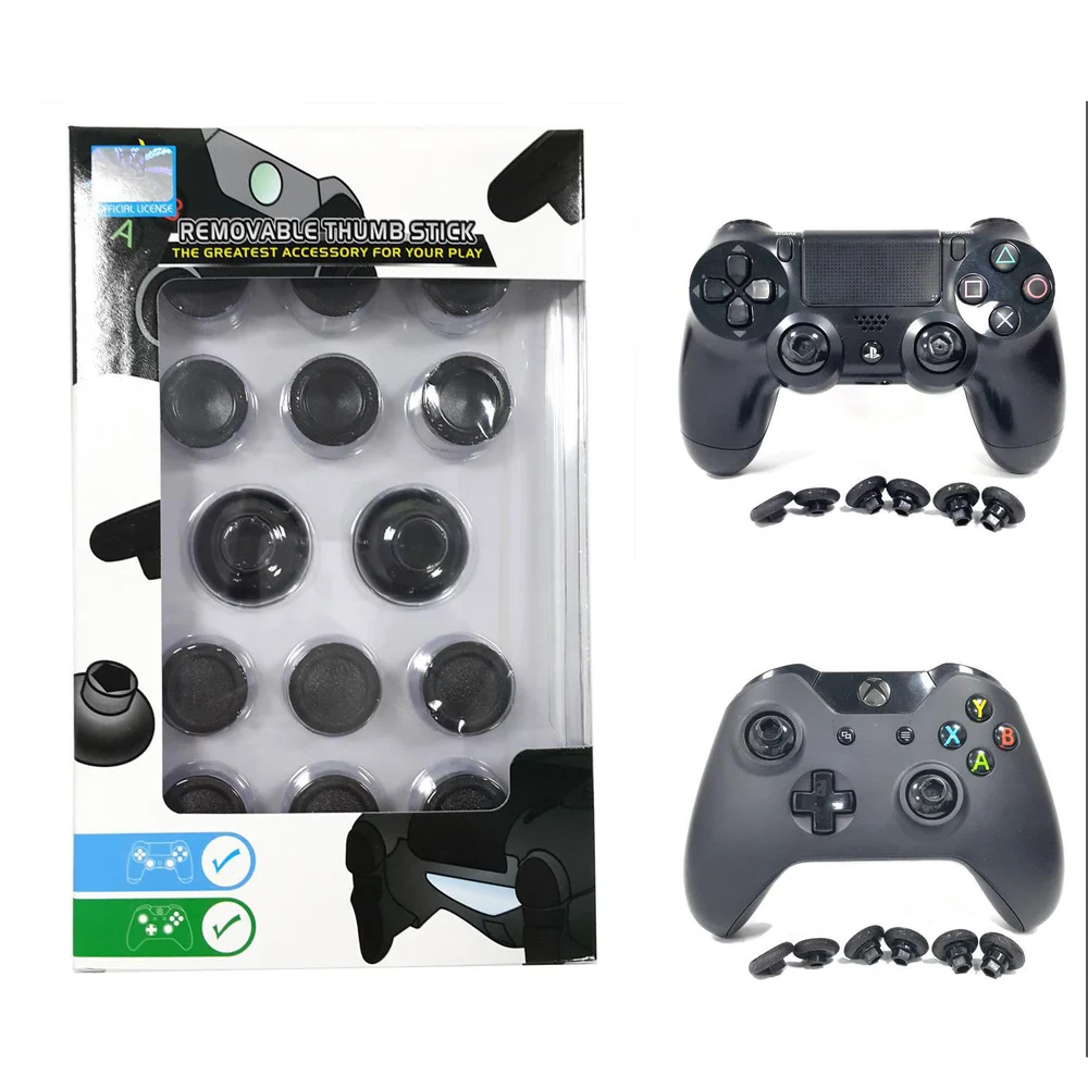 Silicone Thumstick Grips Extenders for PS4 PS5 Controller Galaxy Silicon Cover - Gallery Image 3