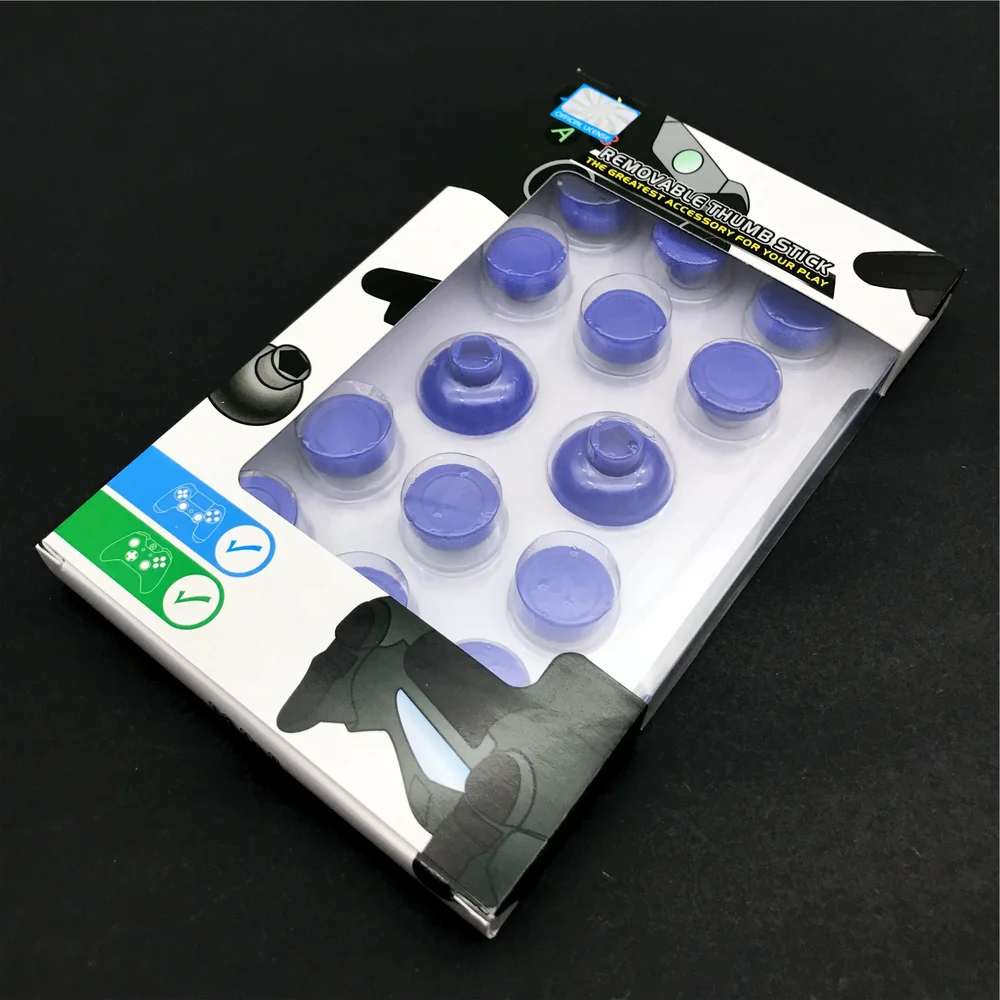 Silicone Thumstick Grips Extenders for PS4 PS5 Controller Galaxy Silicon Cover - Gallery Image 5