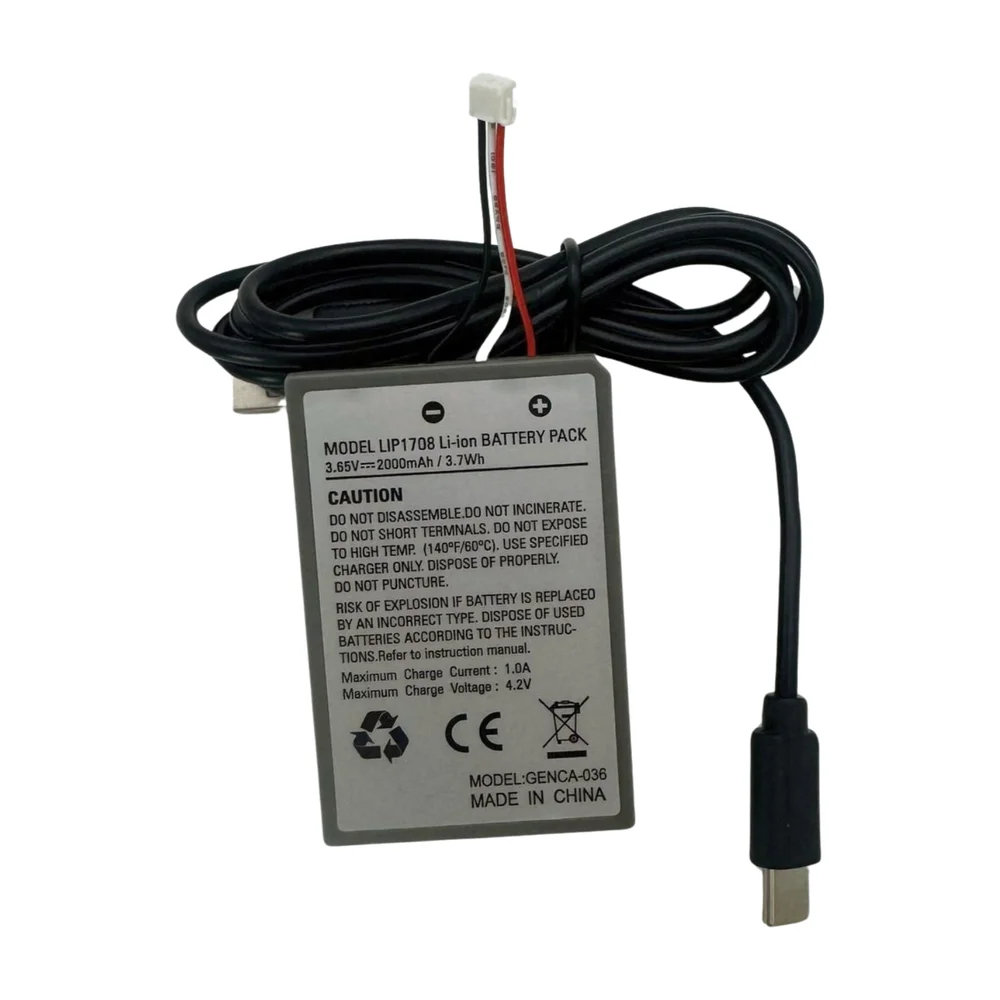 2000mAh Rechargeable Battery Pack for Sony PS5 Controller DualSense CFI-ZCT1W Wireless - Gallery Image 3