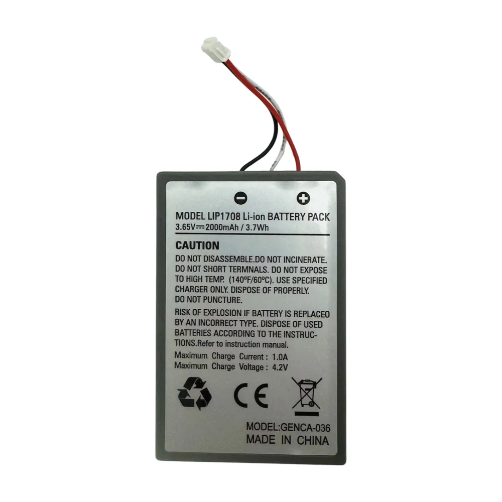 2000mAh Rechargeable Battery Pack for Sony PS5 Controller DualSense CFI-ZCT1W Wireless - Gallery Image 4