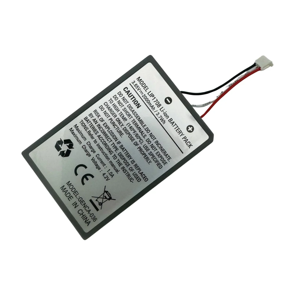 2000mAh Rechargeable Battery Pack for Sony PS5 Controller DualSense CFI-ZCT1W Wireless - Gallery Image 5