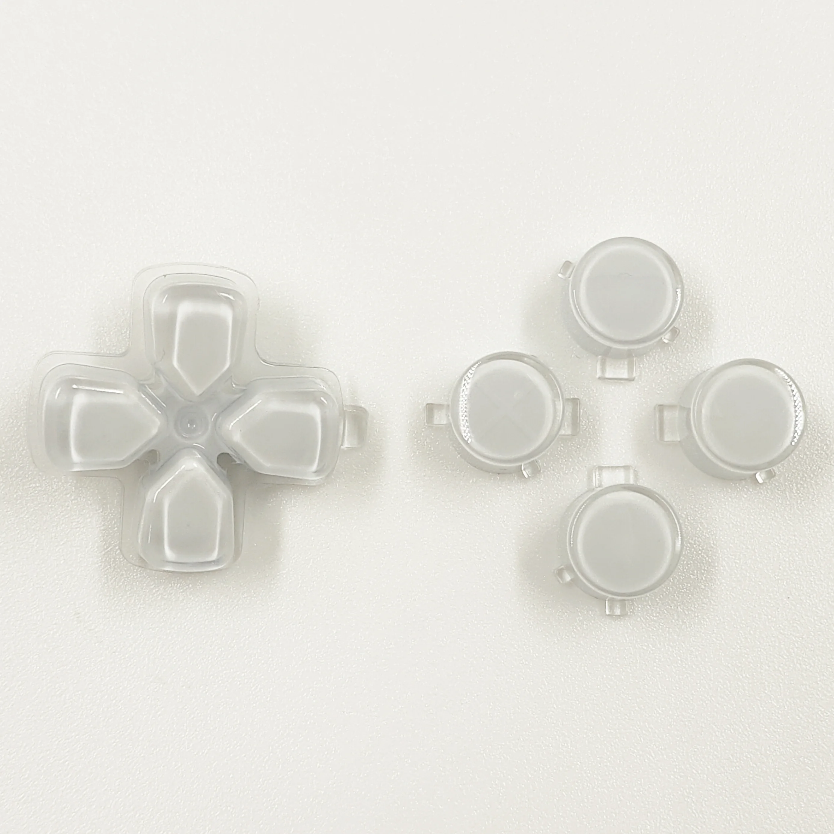 Replacement ABXY & D-Pad Crystal Jelly Action Buttons Set for PS5 Controller - SKU Option 3