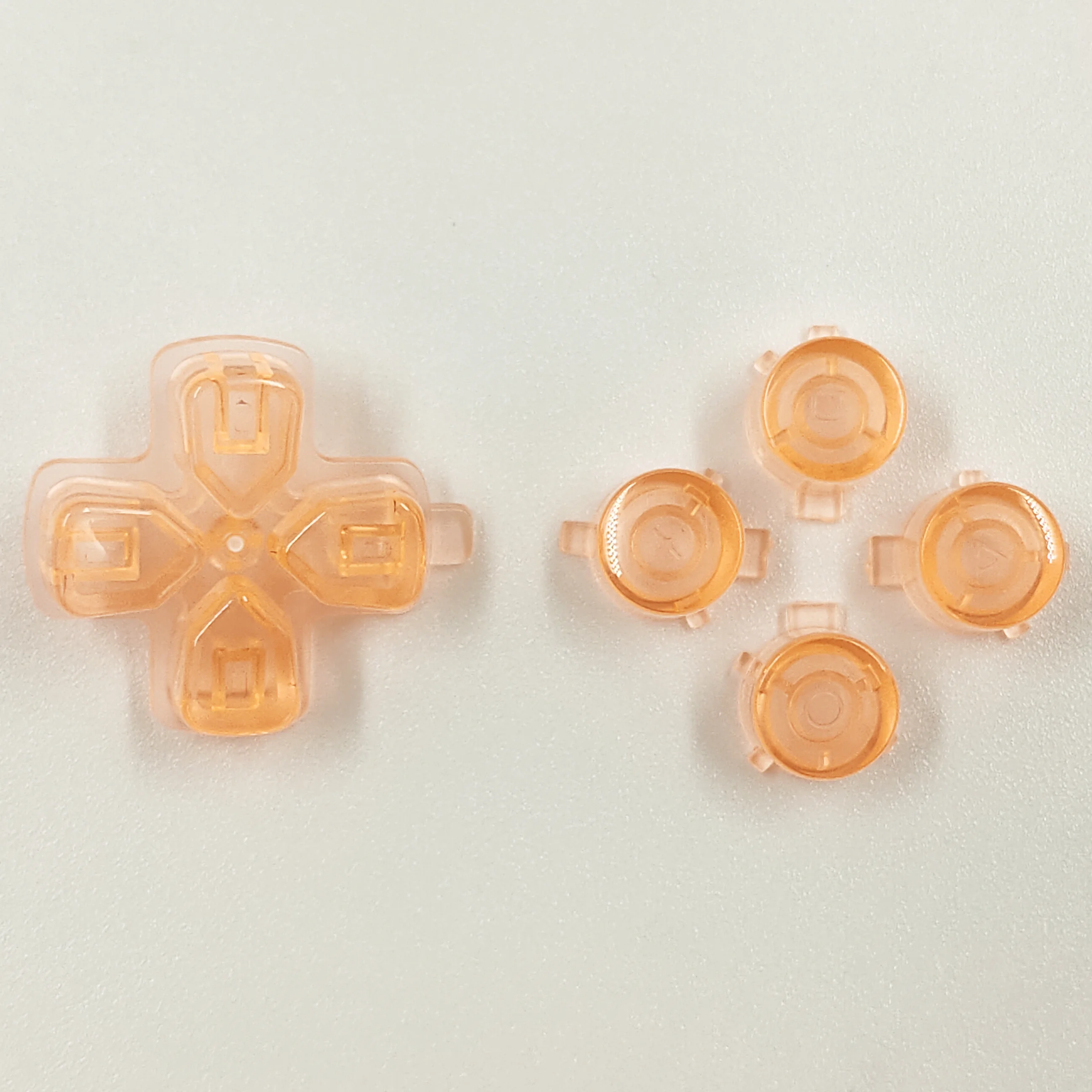 Replacement ABXY & D-Pad Crystal Jelly Action Buttons Set for PS5 Controller - SKU Option 6