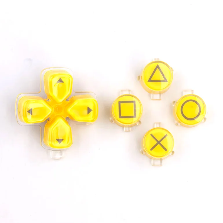 Replacement ABXY & D-Pad Crystal Jelly Action Buttons Set for PS5 Controller - Gallery Image 4