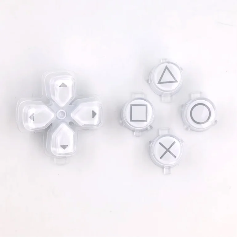 Replacement ABXY & D-Pad Crystal Jelly Action Buttons Set for PS5 Controller - Gallery Image 5