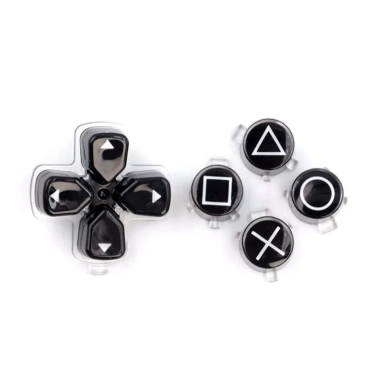 Replacement ABXY & D-Pad Crystal Jelly Action Buttons Set for PS5 Controller - Gallery Image 6