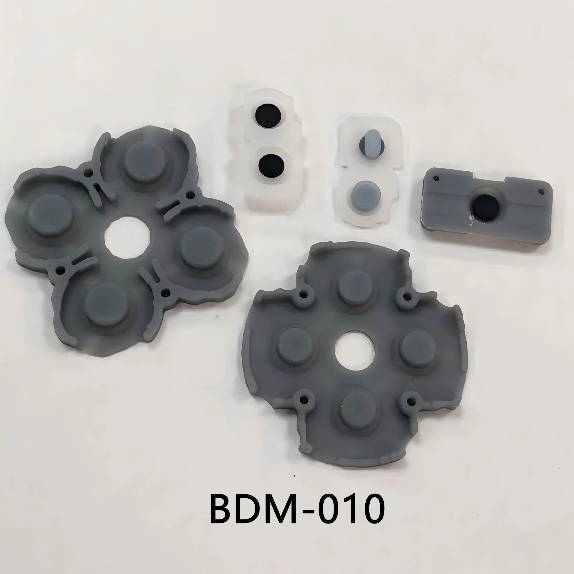 High-Elasticity Silicone Conductive Rubber Contact Pads Set for PS5 Controller - SKU Option 1
