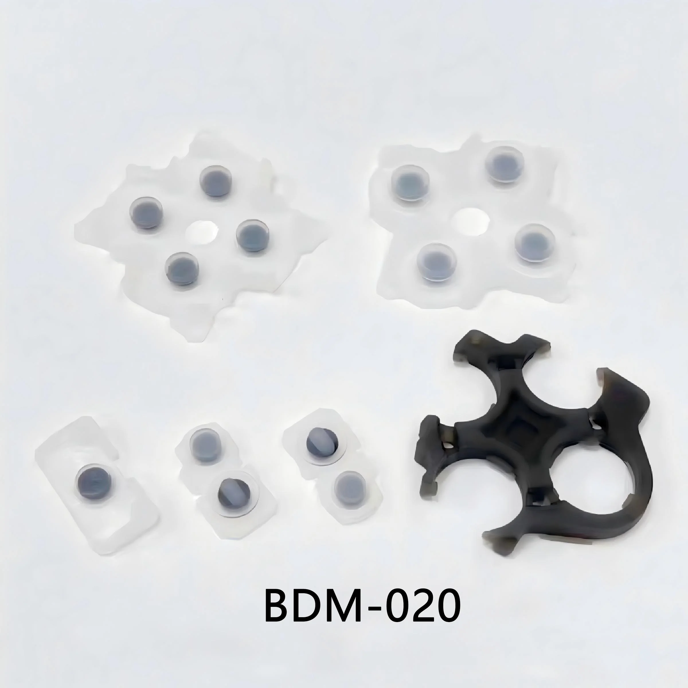 High-Elasticity Silicone Conductive Rubber Contact Pads Set for PS5 Controller - Gallery Image 3