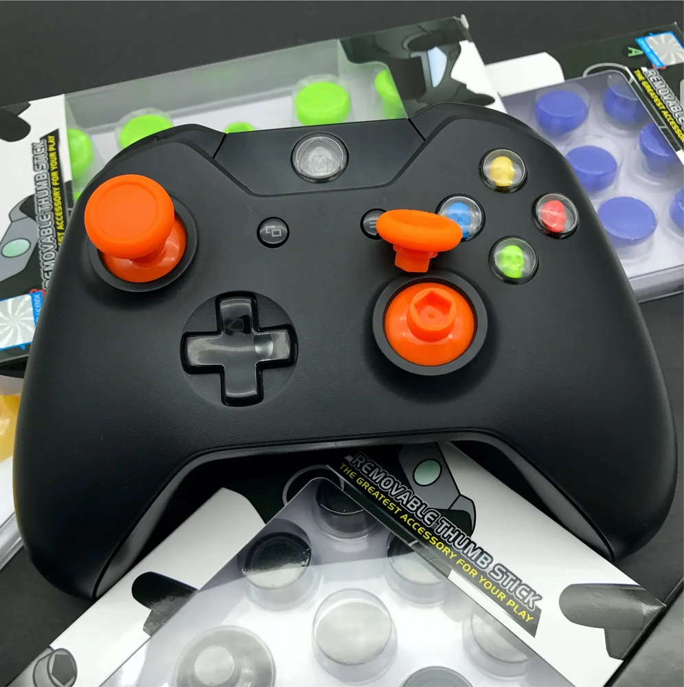 Silicon Hand Analog Grip Multi Colors Extended Controller Thumbsticks for Playstation 4 - Gallery Image 6
