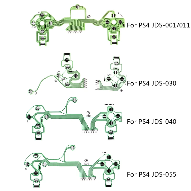 Conductive Film Flex PCB Ribbon Circuit Cable for PS5 & PS4 Controller - SKU Option 6