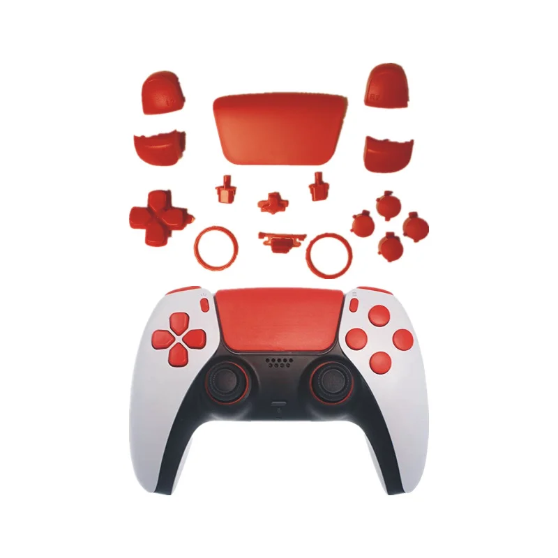 Replacement D-pad R1 L1 R2 L2 Triggers Share Options Face Buttons for DualSense 5 PS5 - Gallery Image 3