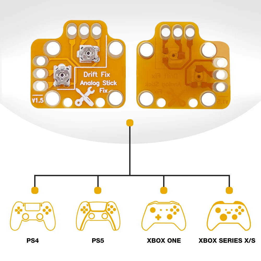 3D Joystick Drift Fix Analog Stick Fix Board for PS4 PS5 Xbox One Xbox Series Controllers - Gallery Image 6
