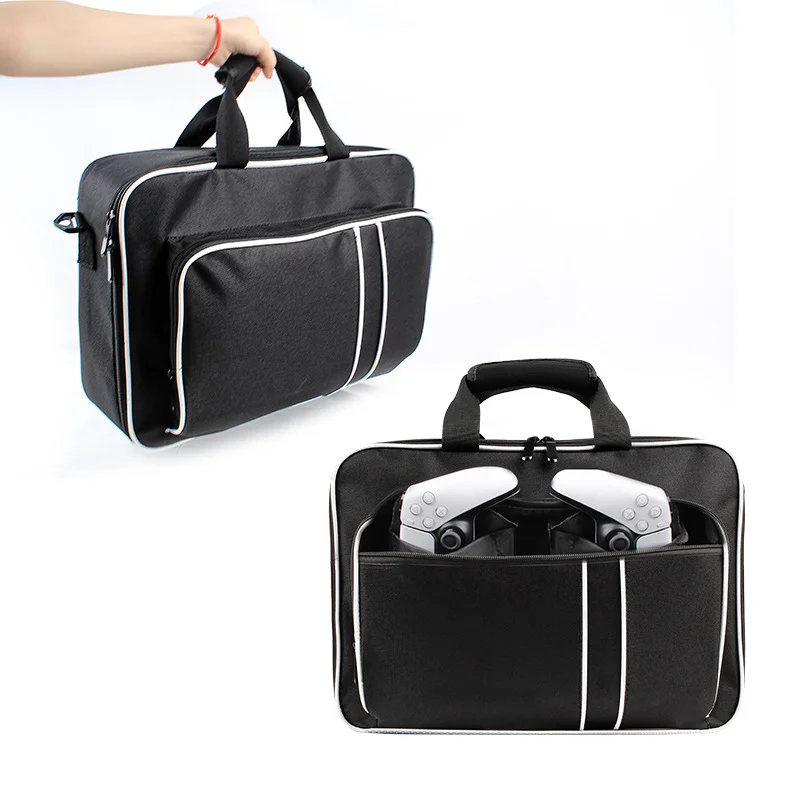 Console Backpack With PS5 Large Capacity Travel Carrying Case for Sony PlayStation5 Console - Gallery Image 2