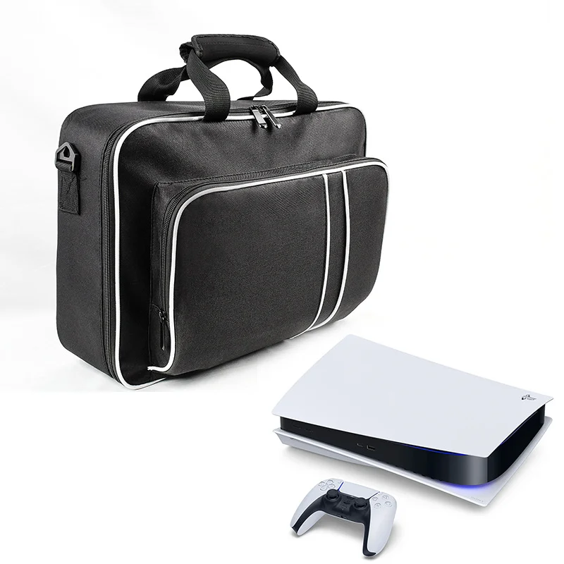 Console Backpack With PS5 Large Capacity Travel Carrying Case for Sony PlayStation5 Console - Gallery Image 6