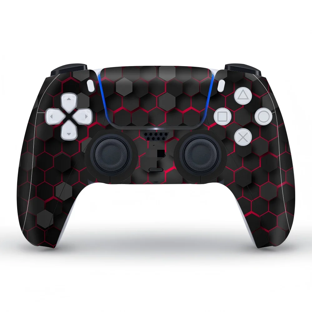 Precision Cut Scratch-Resistant Vinyl Skin Sticker for PS5 DualSense Controller - SKU Option 1
