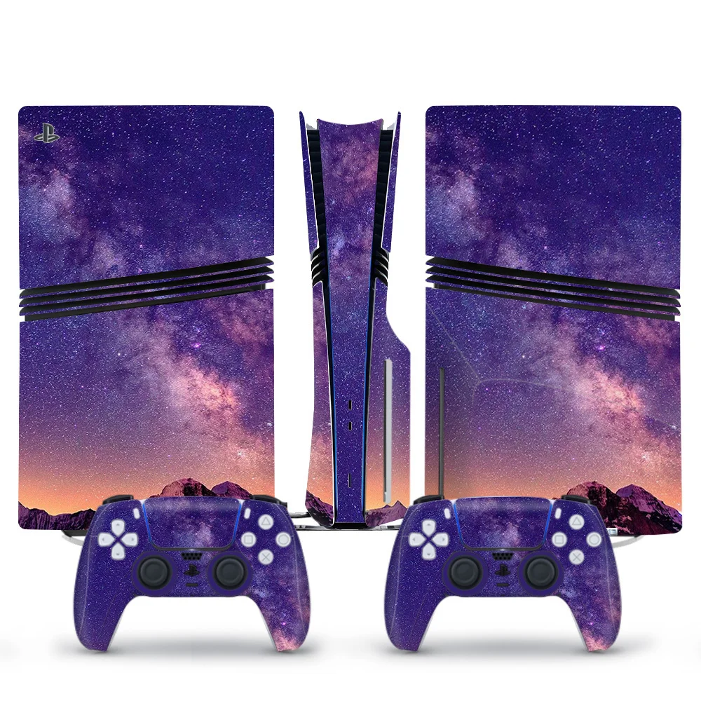 Full Body Scratch-Resistant Vinyl Skin Decal Wrap for PS5 Pro Console & Controllers - Gallery Image 5