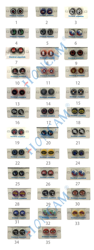 35 Colors PS5 Silicon Analog Extenders Thumbstick Grips Cover for PS5 Dualsense Controller - Gallery Image 6