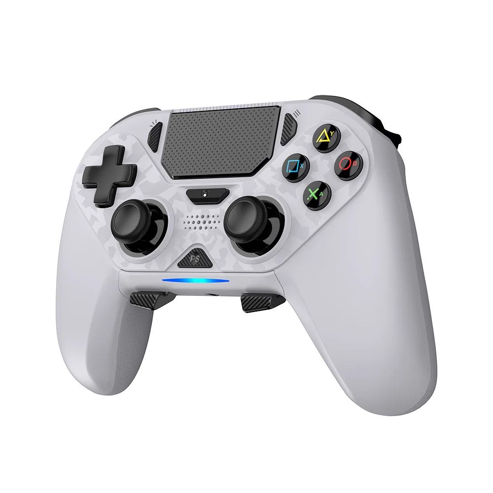 Wireless Controller Turbo Dual Vibration 6 Axis Gyro Sensor Touchpad Ergonomic for PS5