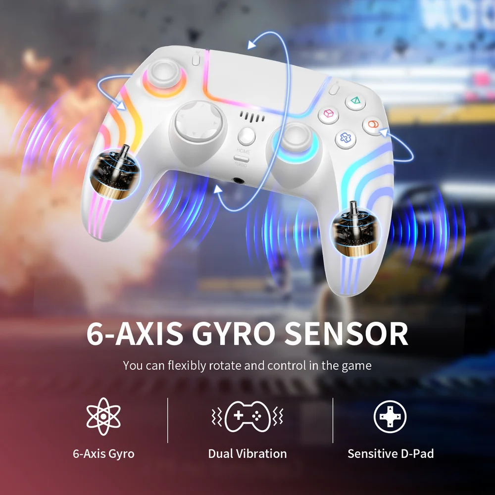 PS5 Wireless Controller Support PS5 Games for PS5 Slim Pro PC - Gallery Image 4