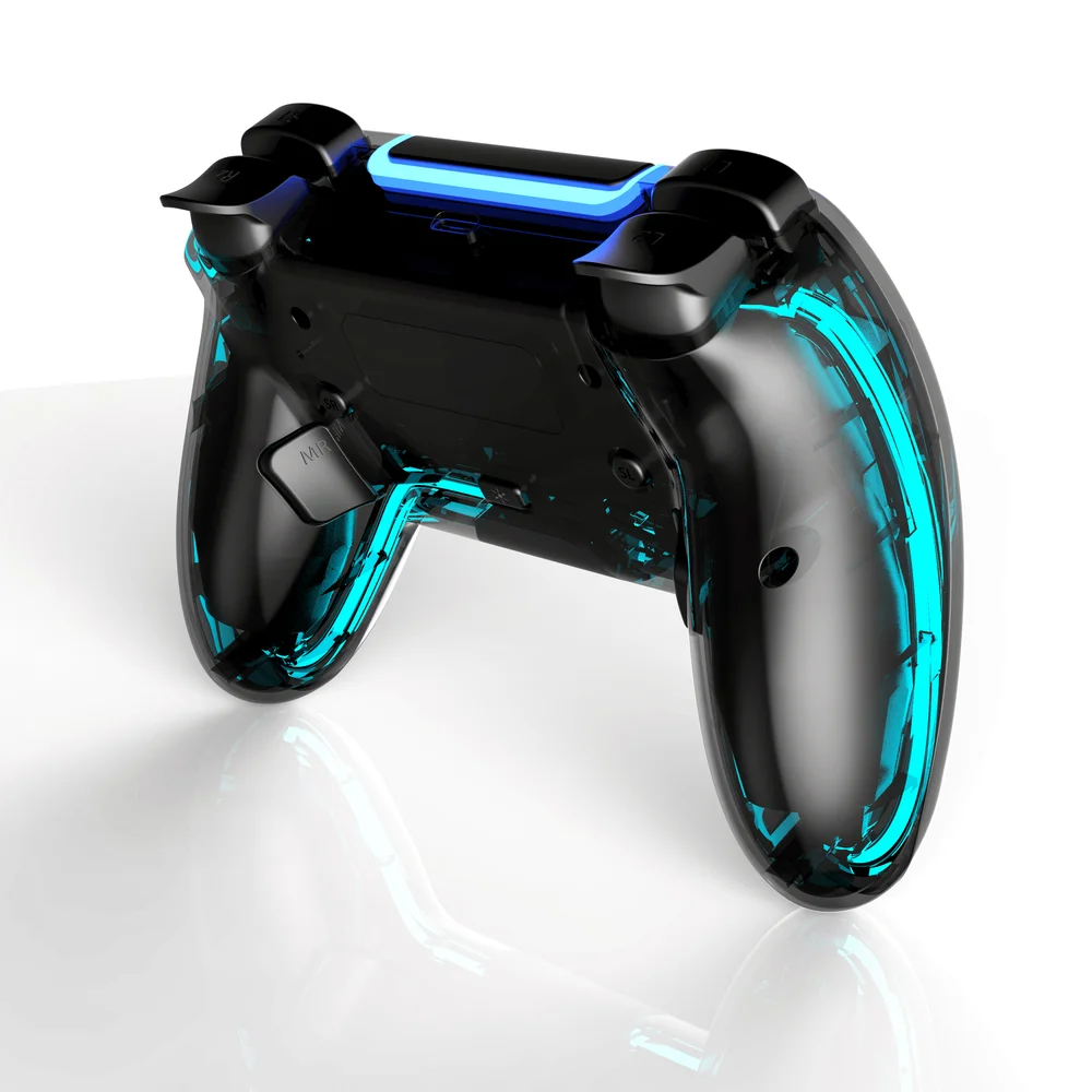 Wireless Controller Compatible for PS4 Slim Pro Console With Touch Pad Audio Gyro Double - Gallery Image 4