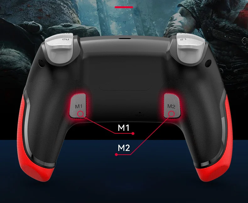 Multi Colors BT Wireless PS4 Game Controller Joystick Full Function Game Controller for PS4 - Gallery Image 3