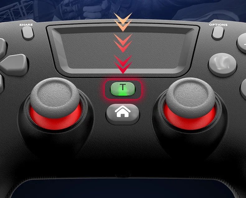 Multi Colors BT Wireless PS4 Game Controller Joystick Full Function Game Controller for PS4 - Gallery Image 6