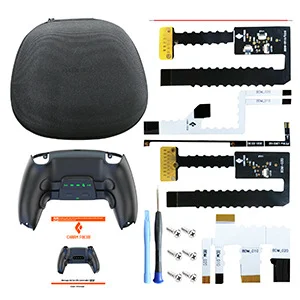 Programmable Remap Macro PS5 Controller Rear Back Metal 4 Paddles for PS5 Wireless Controller - SKU Option 2