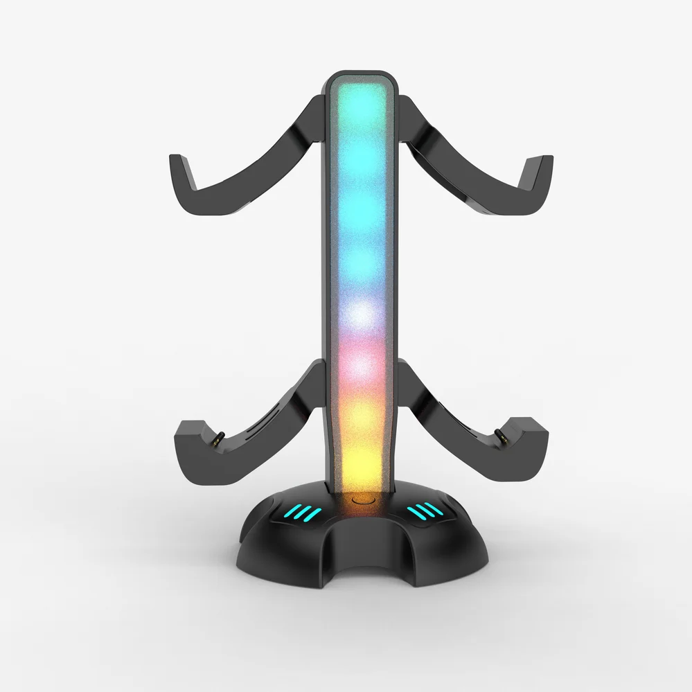Controller Charging Stand Tower RGB Lights for Dualsense - Gallery Image 6