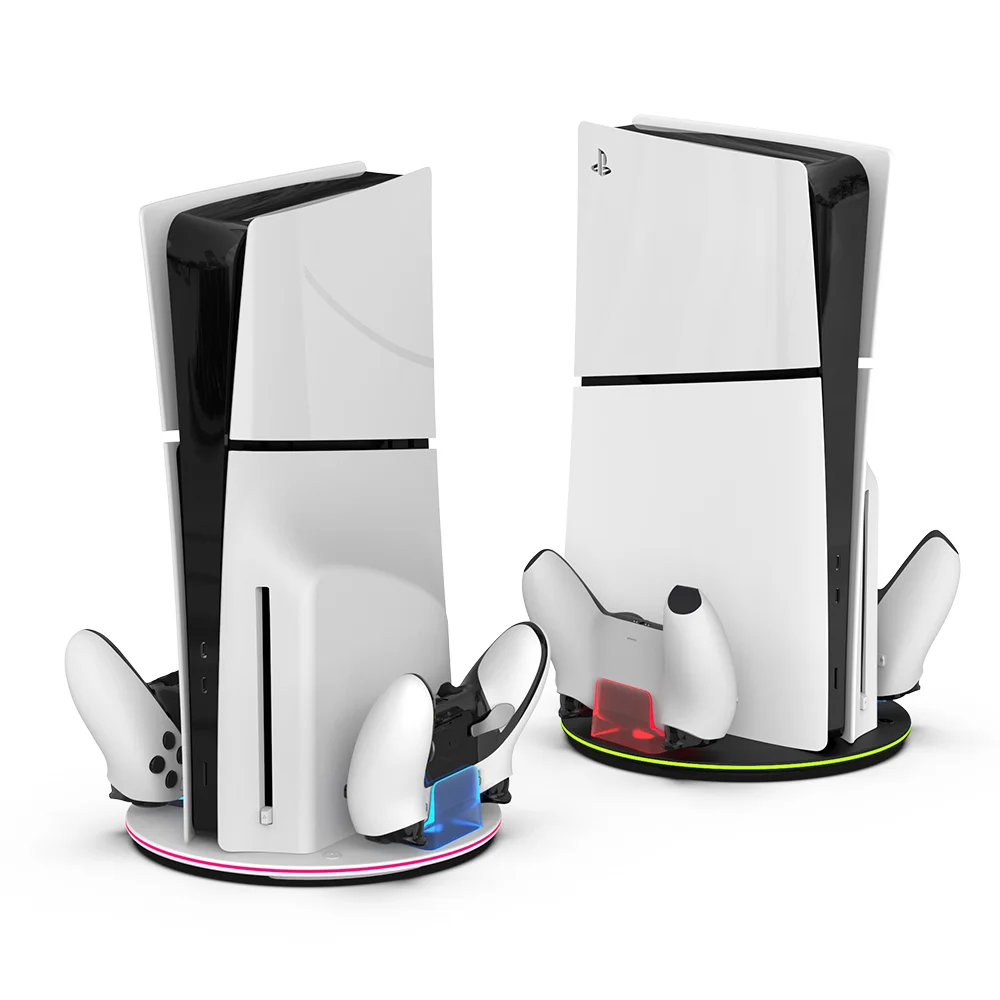 Vertical Stand with Controller Charging Dock for PS5 / PS5 Slim - Gallery Image 6