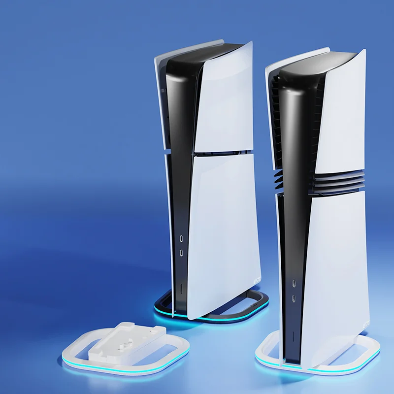 RGB LED Vertical Stand Base for PS5 / PS5 Pro & Slim Console