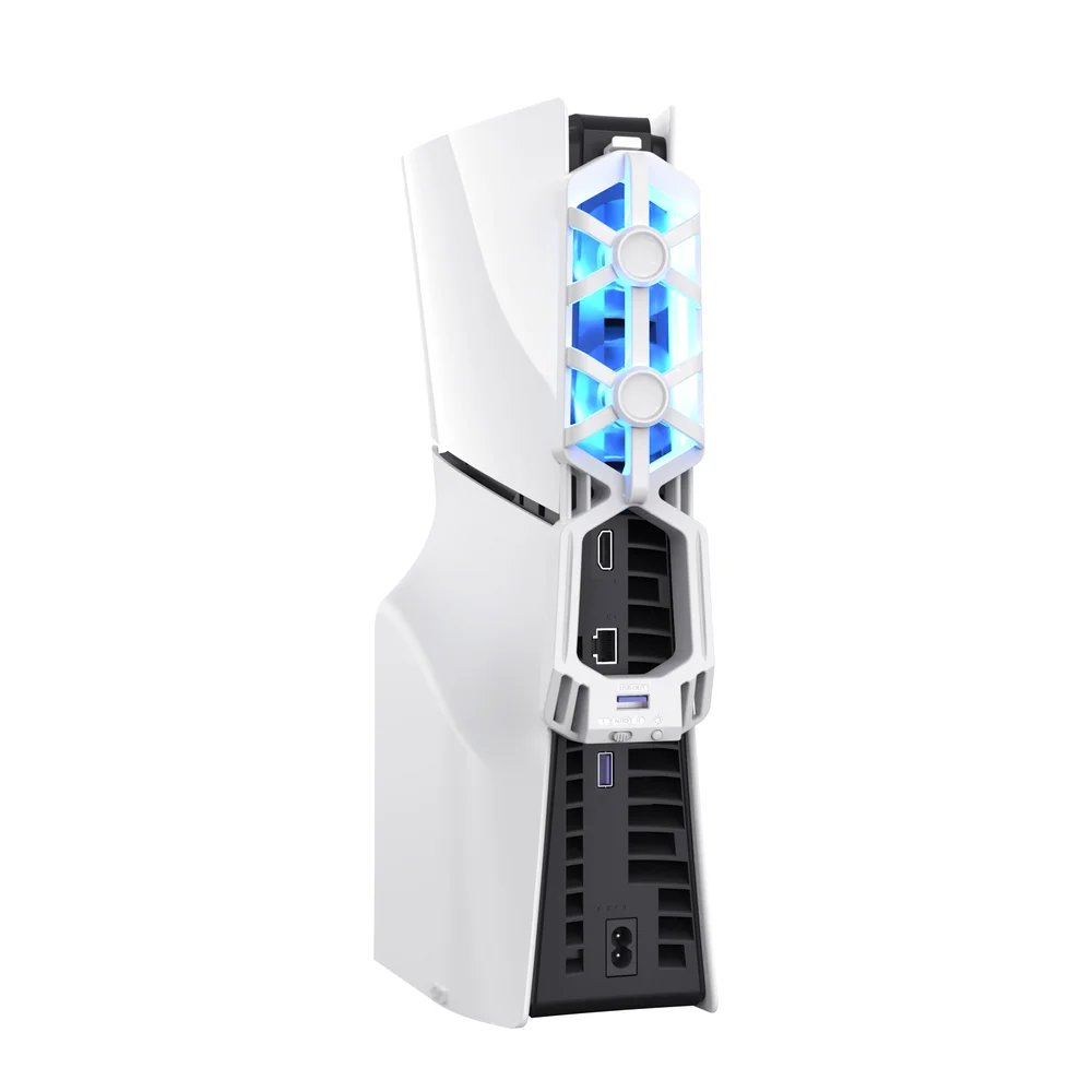 PS5 Slim Console Rear RGB Intelligent Temperature Control Cooling Fan - SKU Option 2