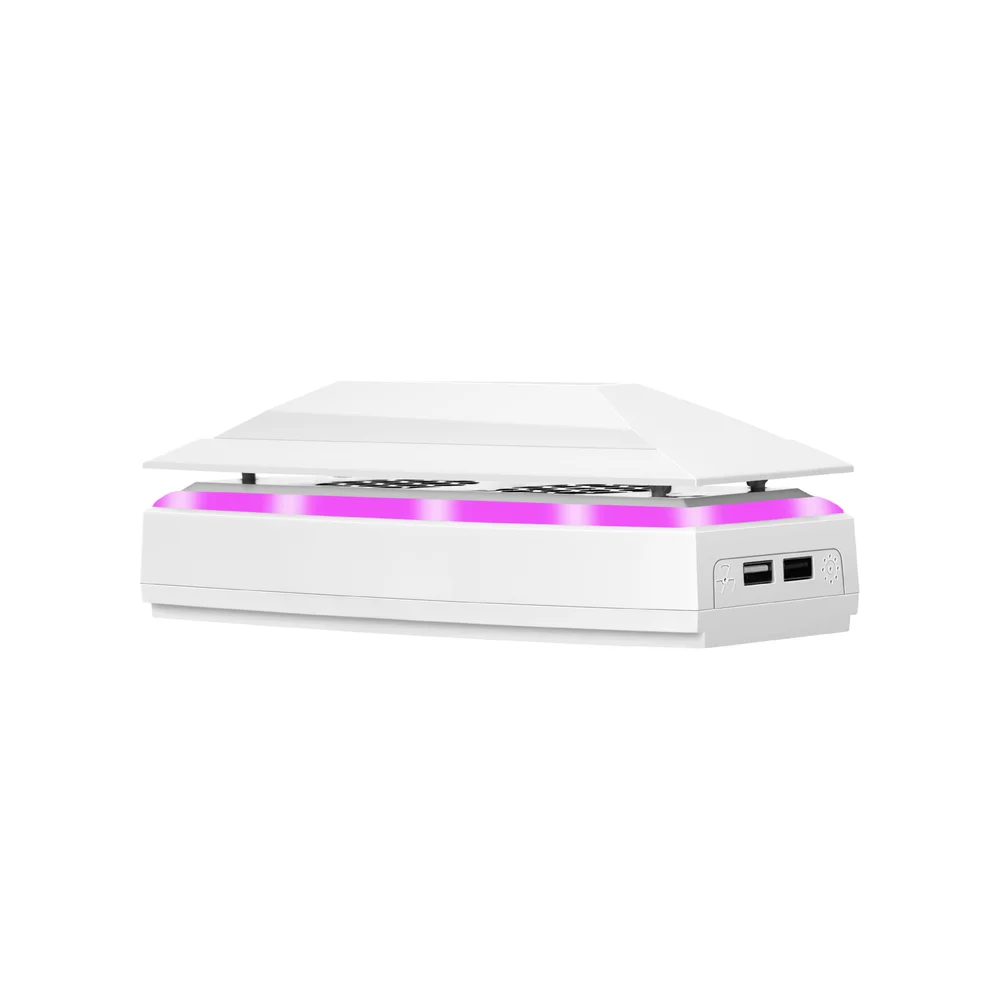 PS5 Slim Console Rear RGB Intelligent Temperature Control Cooling Fan - Gallery Image 2
