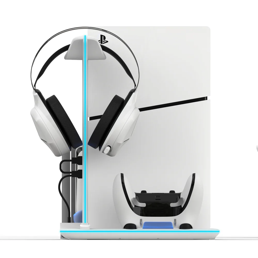 PS5 Slim Multi-Function Cooling Fan & Dual Controller Charging Dock - Gallery Image 5