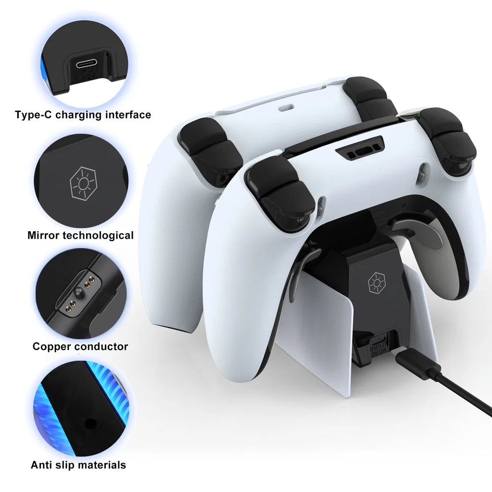 Click in Design Fast Charger Stand Station Other Game Accessories Play Station for Playstation - Gallery Image 2