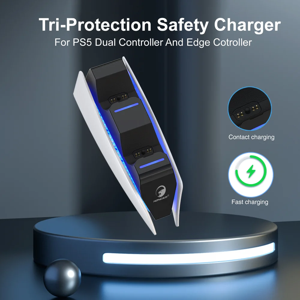 Click in Design Fast Charger Stand Station Other Game Accessories Play Station for Playstation - Gallery Image 6