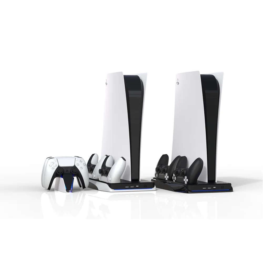 Vertical Stand With Cooling Fans for Playstation 5 Disc & Digital Editions - Gallery Image 5