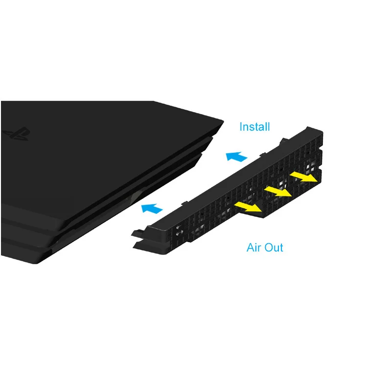 USB External Temperature Cooling Fan for PlayStation 4 PS4 Pro Game Console Game Accessories