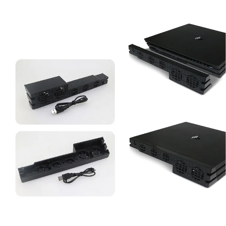 USB External Temperature Cooling Fan for PlayStation 4 PS4 Pro Game Console Game Accessories - Gallery Image 3