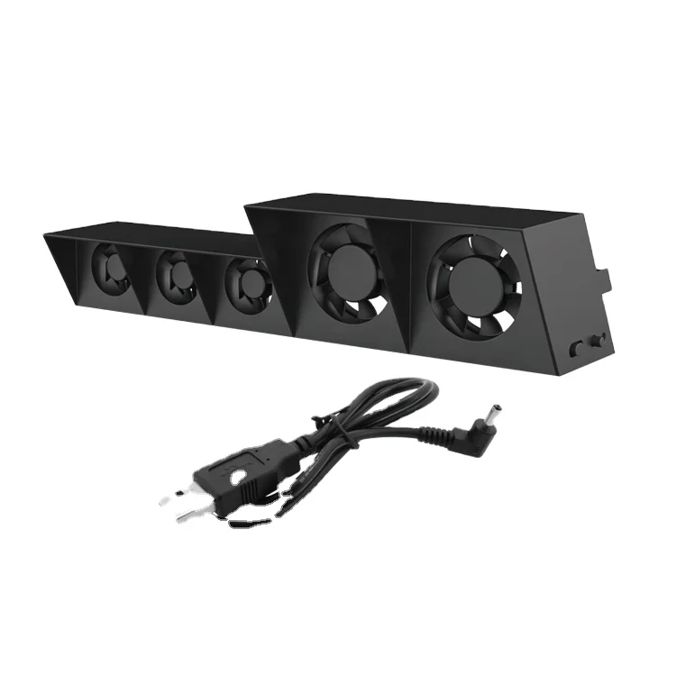 PS4 Slim Pro Exterior Cooler Internal Cooling Fan Stand Replacement for Playstation 4 PS4