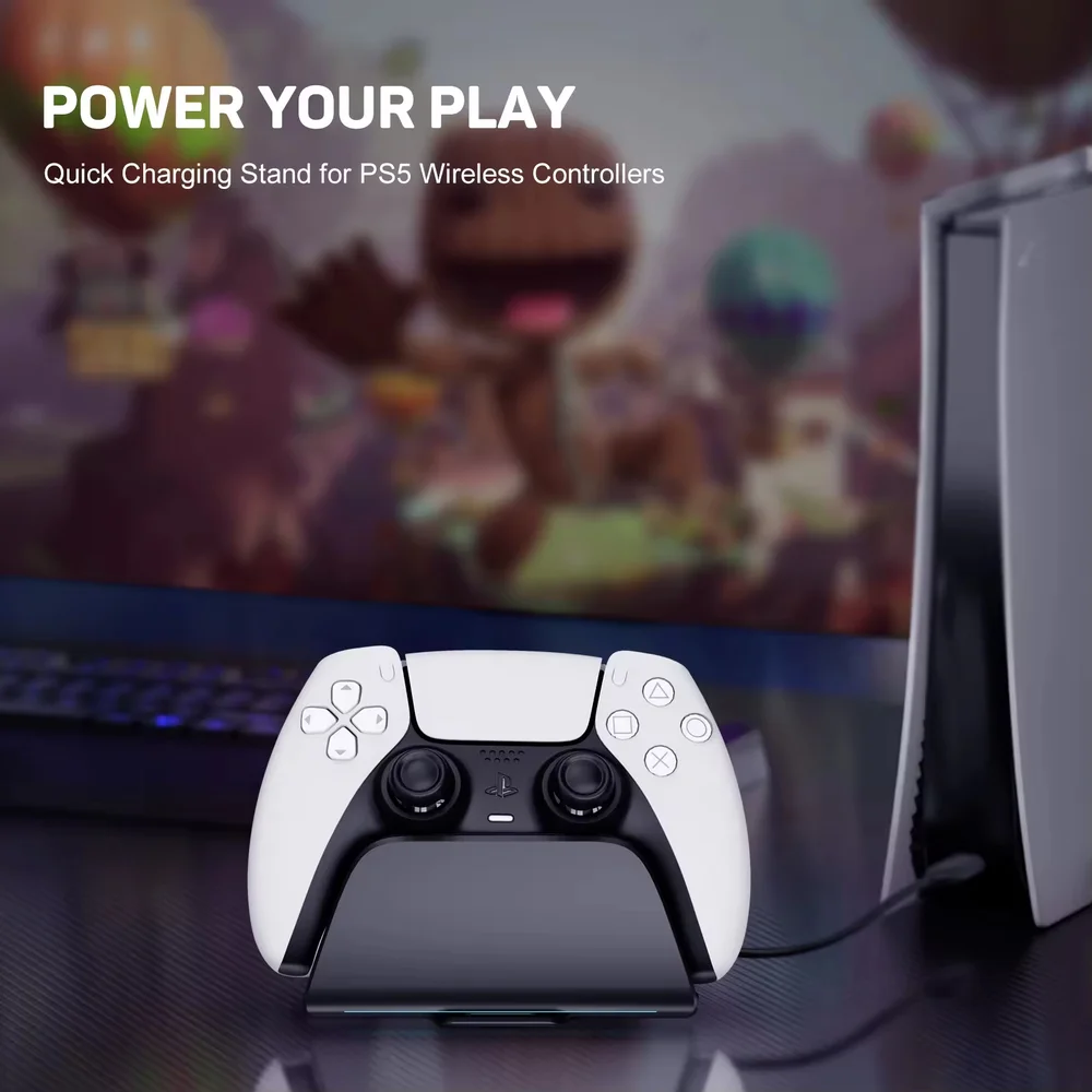 Durable Quick Charging Stand for PS5 Wireless Controller - Gallery Image 3