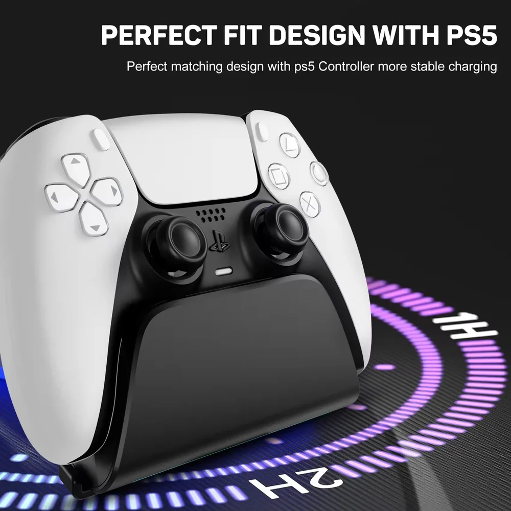 Durable Quick Charging Stand for PS5 Wireless Controller - Gallery Image 4