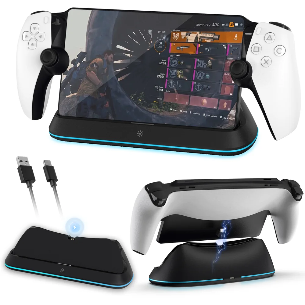 Charging Station Fast Charging Dock Portable Charging Stand With Type C Charging Port for