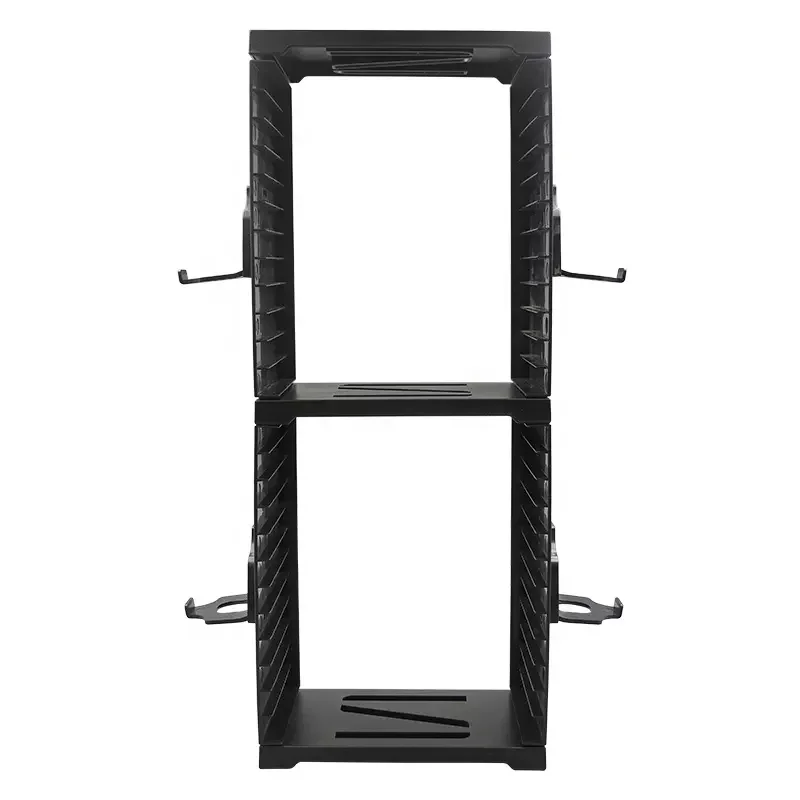24-Slot Universal Game Disc Storage Tower with Dual Controller Brackets - Gallery Image 2