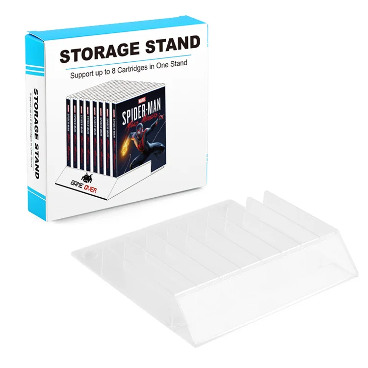 Desktop Compact Game Disc Storage Organizer Rack for PS5 / PS4 - SKU Option 1