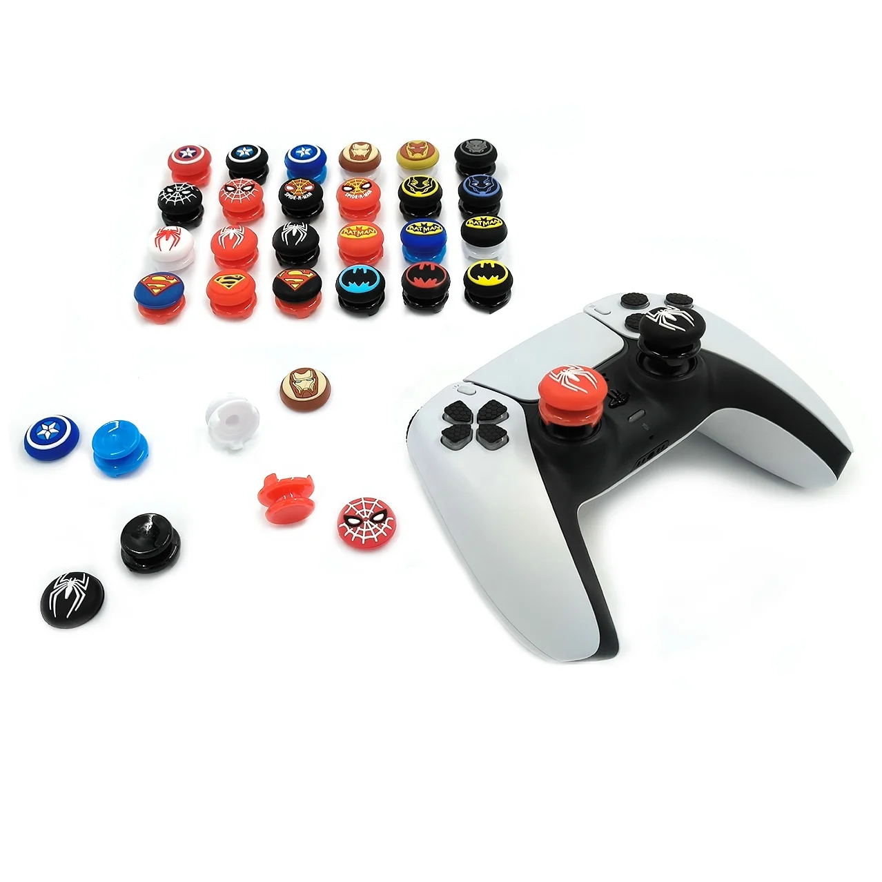 High-Rise Analog Thumbstick Extenders with Silicone Performance Grips