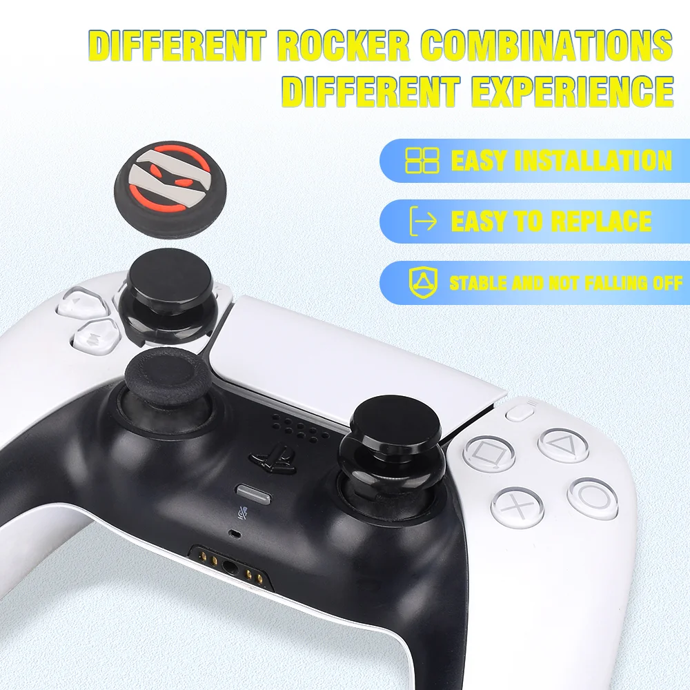 High-Rise Analog Thumbstick Extenders with Silicone Performance Grips - Gallery Image 3