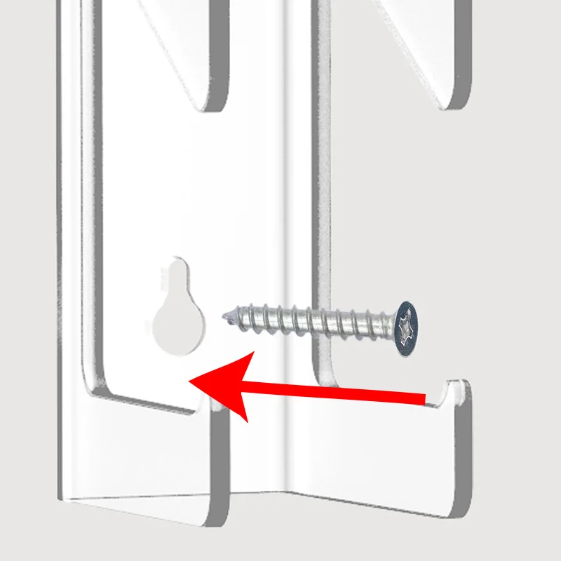 Heavy-Duty Wall Mount Acrylic Controller and Headset Hanger Bracket - Gallery Image 4