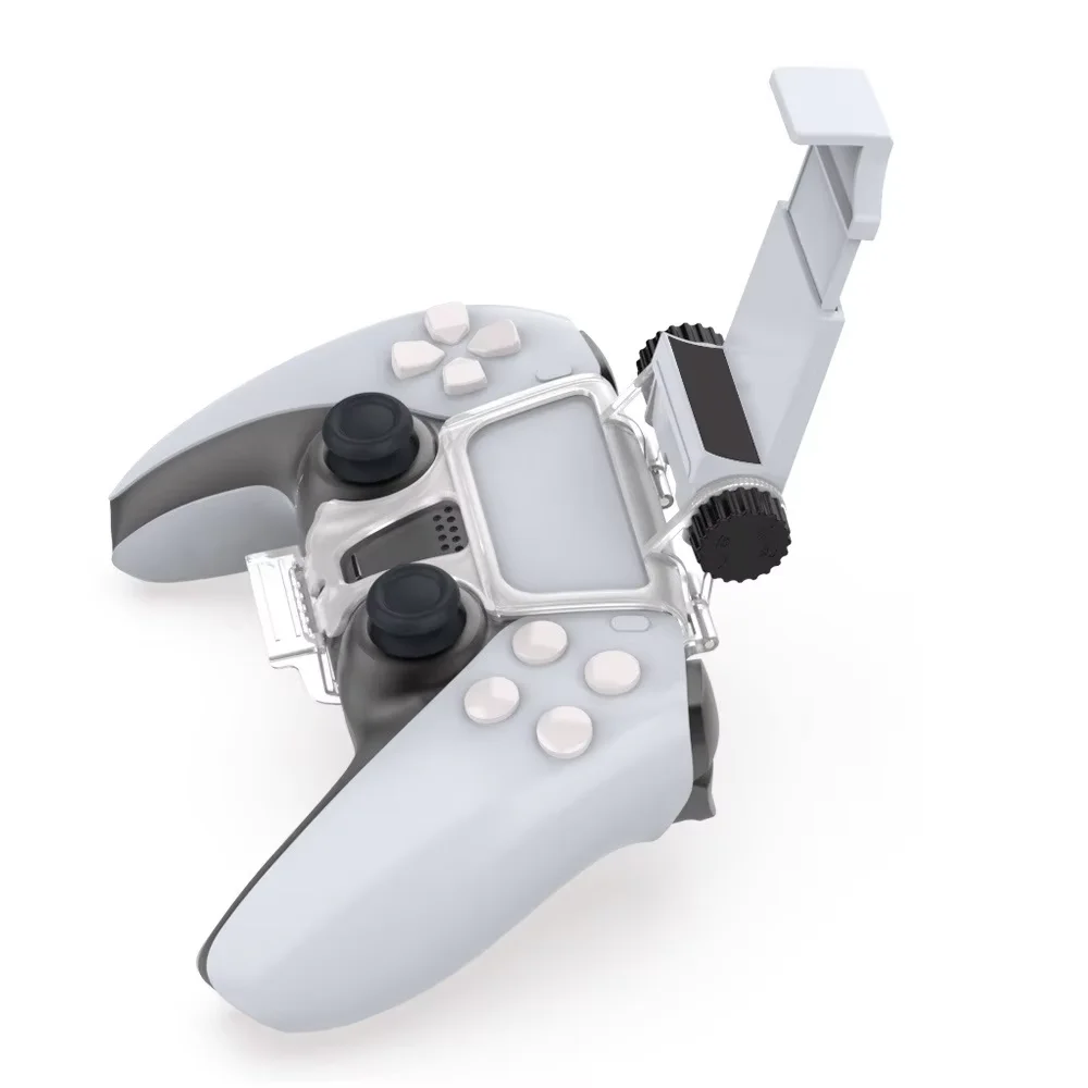 Adjustable 180° Foldable Smartphone Clip Mount Holder for PS5 DualSense - Gallery Image 5