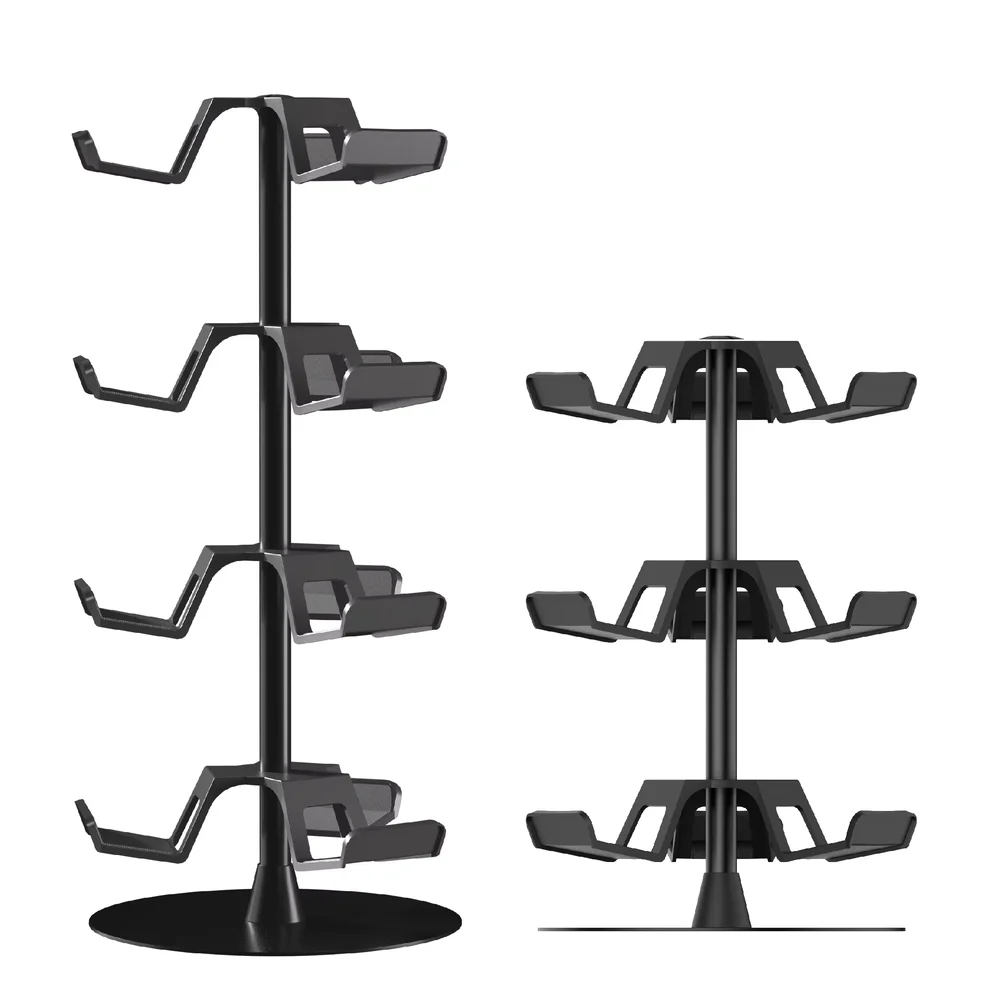 4-Tier Desktop Game Controller & Headphone Display Storage Stand - Gallery Image 3