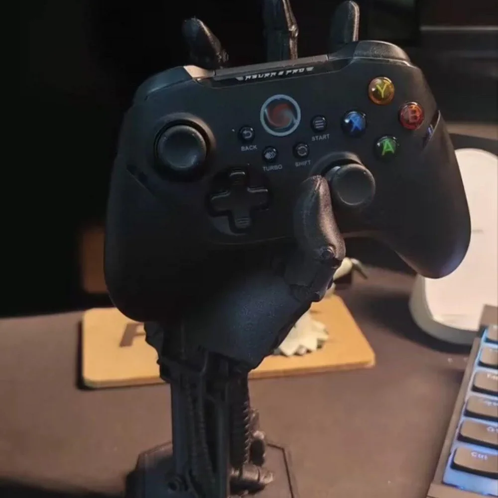 Common PLA+ 3D Printed Hand Shape Game Controller Holder Stand for PS4 PS5 Xbox One Series - SKU Option 2